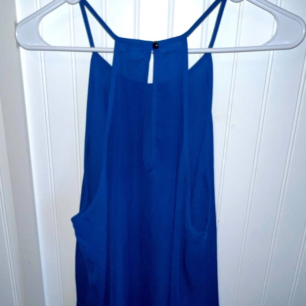 Blue Racerback Tank - Picture 3 of 4